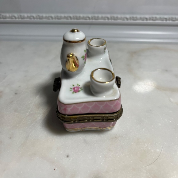 1898 Teapot Theme Small Trinket Box - Picture 4 of 6